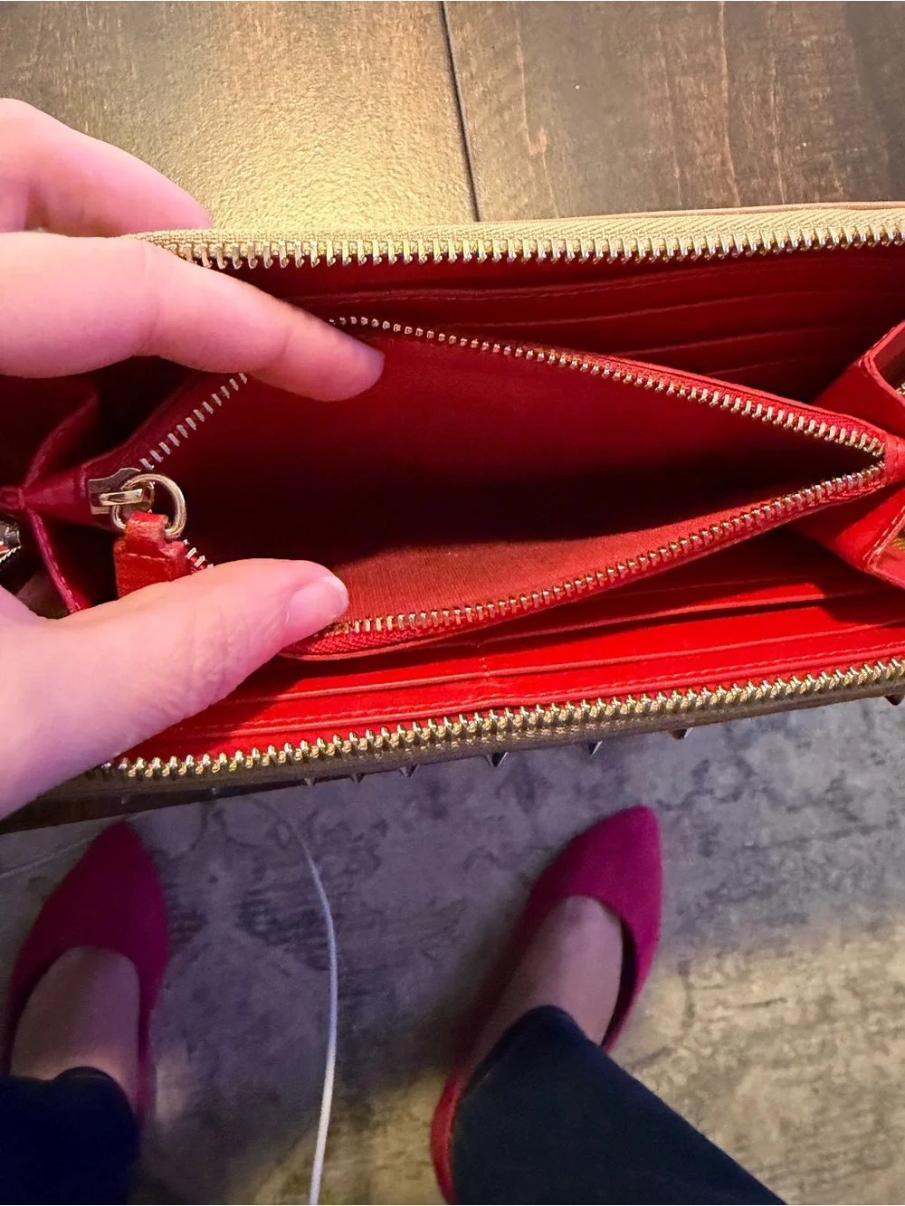 Christian Louboutin bold red